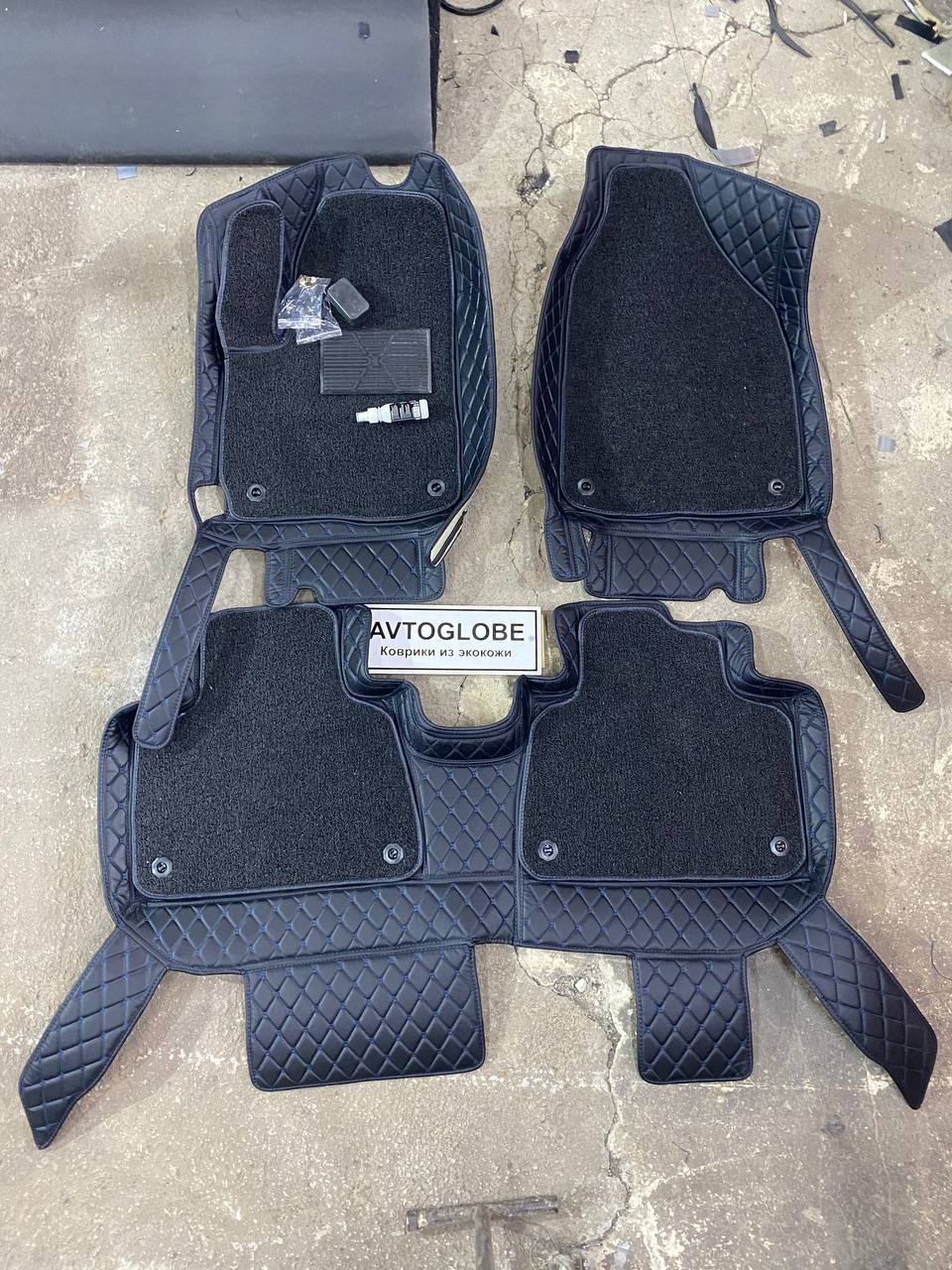 Автомобильные 3D коврики из экокожи для Jetour x70