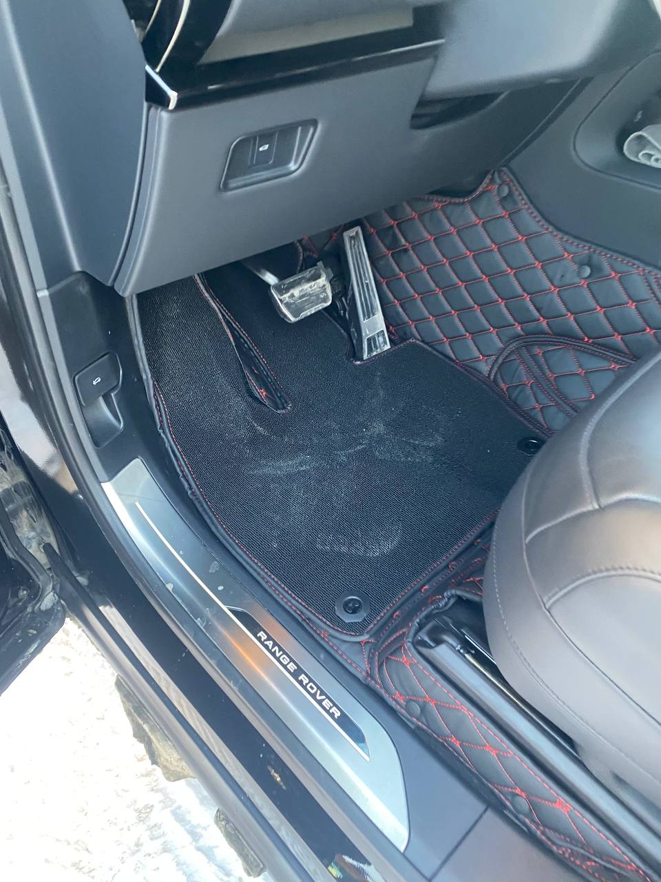Автомобильные 3D коврики из экокожи для Land rover