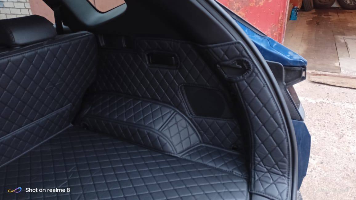 Автомобильные 3D коврики из экокожи для Hyundai