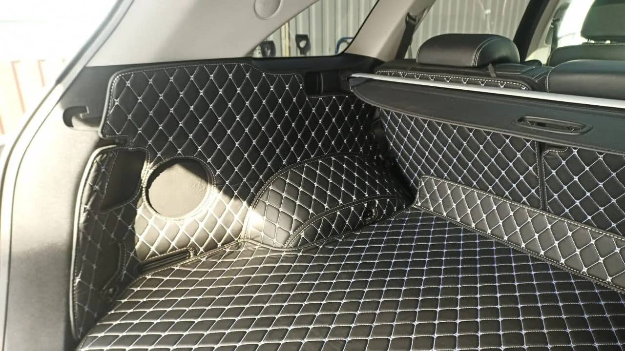 Автомобильные 3D коврики из экокожи для kia