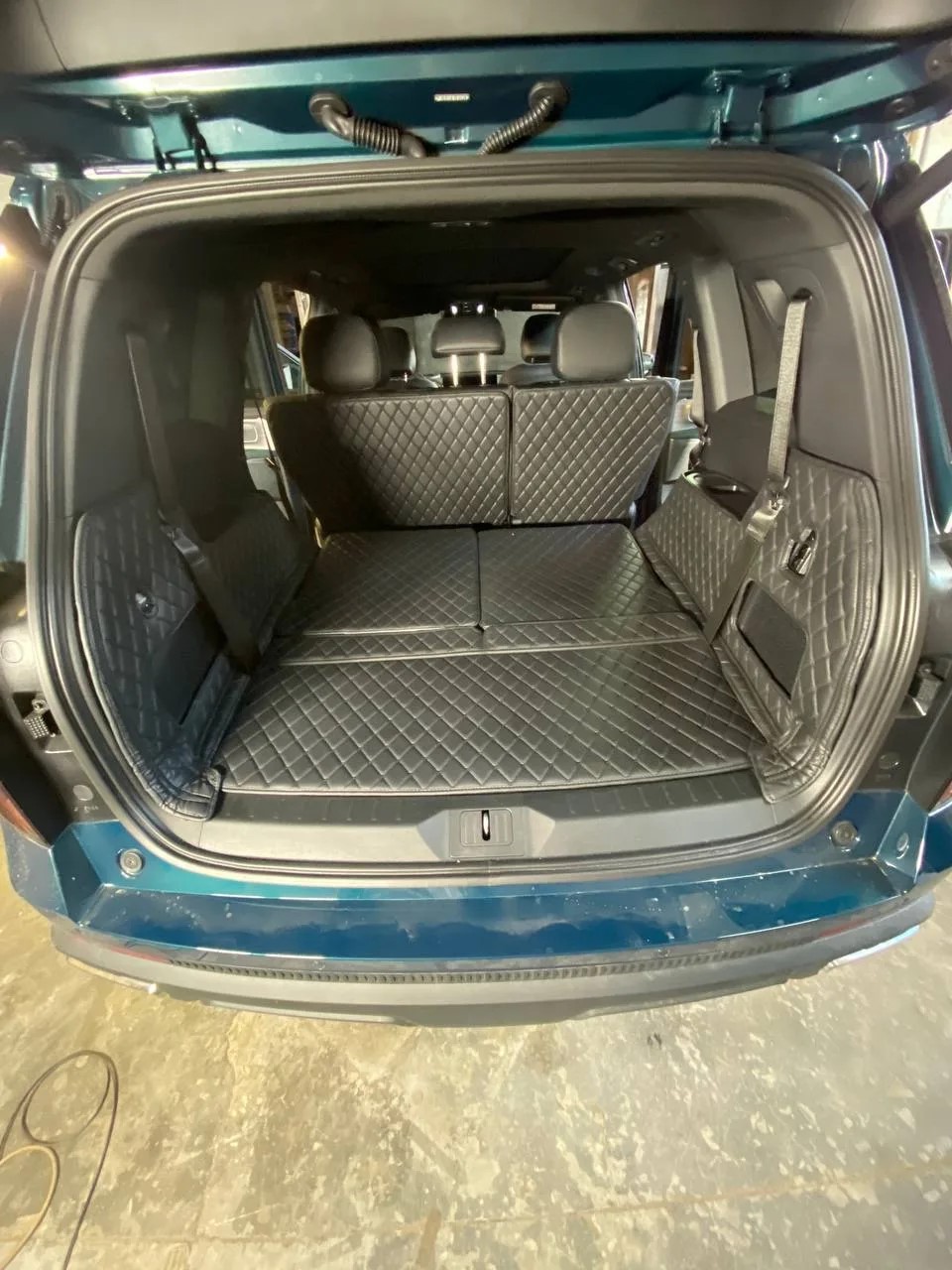 Автомобильные 3D коврики из экокожи для GAC