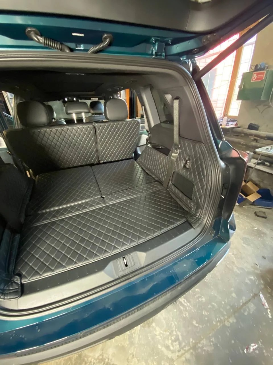 Автомобильные 3D коврики из экокожи для GAc