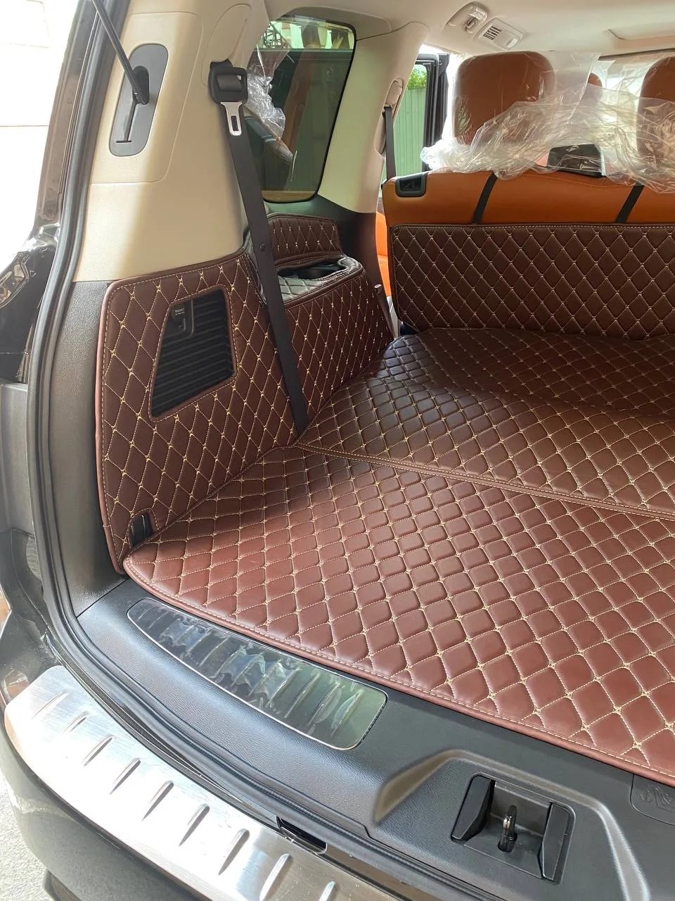 Автомобильные 3D коврики из экокожи для INFINITI